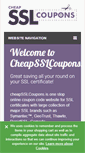Mobile Screenshot of cheapsslcoupons.com